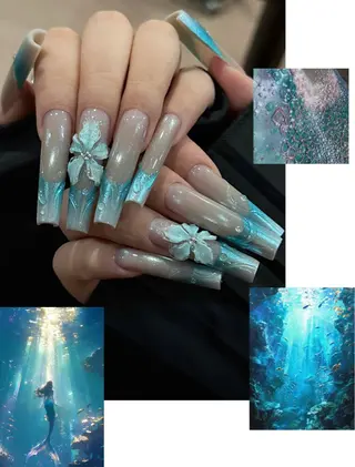 ネイル 長さだし専門店 M2　rikaのネイルデザイン