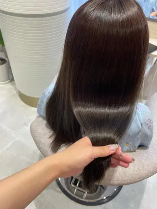 セミロング 髪質改善お任せ ください♪ひとみのヘアスタイル