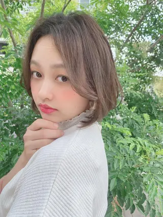 ショート カラー 山口 一馬のヘアスタイル