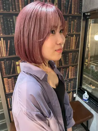 ショート カラー hair&relax amieのヘアスタイル