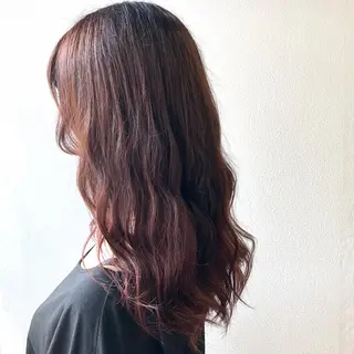 ロング カラー 菅沢 奈生のヘアスタイル