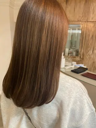 ロング カラー ヘアアレンジ 眠れるヘッドスパ✨ chacoのヘアスタイル
