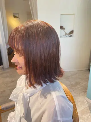 ミディアム カラー 魔法のシャンプーで 艶髪に✳︎/カラーのヘアスタイル