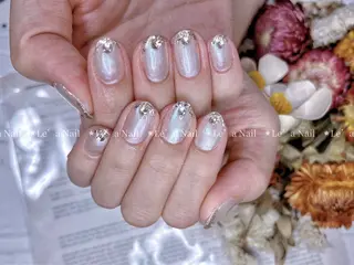 ミディアム カラー ネイル Le’a NailSalonのネイルデザイン