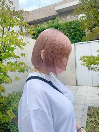 ミディアム カラー 🧸ミルクティー🧸 kousei🧸のヘアスタイル