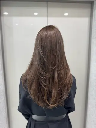 ロング 銀座/艶髪/ レイヤー/大葵のヘアスタイル
