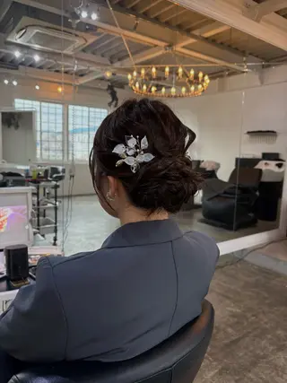 ヘアアレンジ GROUND SEPT de jeux所属・fukuma hikariのヘアスタイル