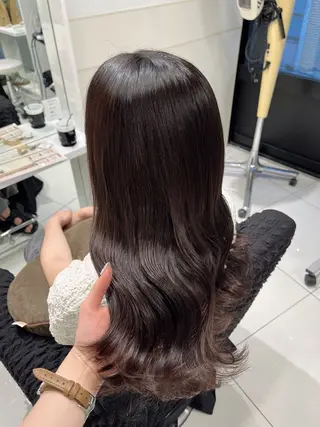 sena⌇ベージュ⌇ ブリーチなしWカラーのヘアスタイル