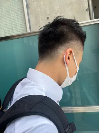 ショート メンズ 久木原 ゆりのヘアスタイル
