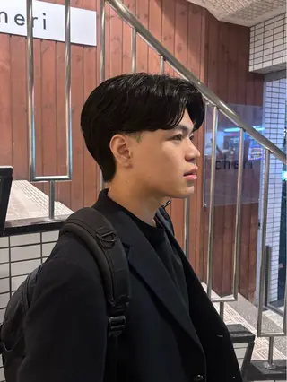 パーマ メンズ ボブ/メンズ/パーマ /Tamakiのヘアスタイル