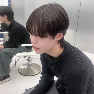 ショート メンズ 大阪韓国メンズ特化 LUNAのヘアスタイル