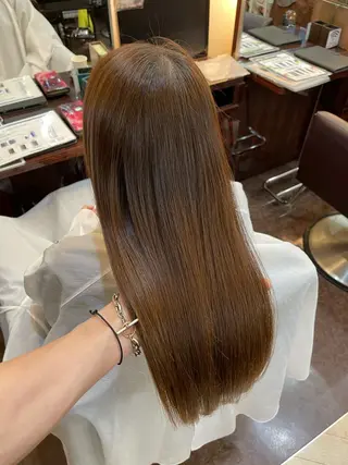 ロング 髪質改善池袋𓊆 大士𓊇ダブルカラーのヘアスタイル