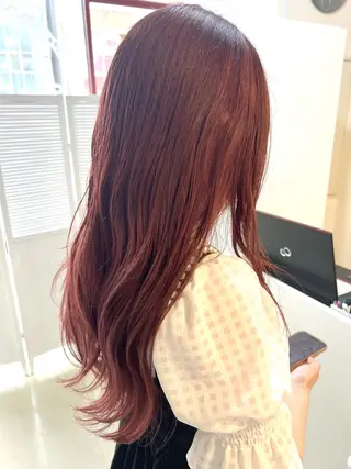 ロング カラー Sherry/R 三川町 ayakaのヘアスタイル