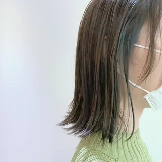 ミディアム カラー ヘアアレンジ 似合わせhair🔸 アサダ タカコ🔸のヘアスタイル