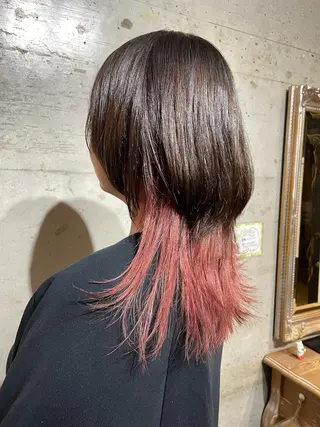 セミロング 坂本 勇将のヘアスタイル