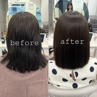 ショート カラー 美髪矯正/髪質改善/ 艶髪🤍伊藤梨紗のヘアスタイル