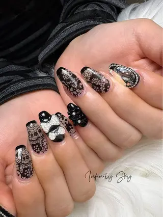 ネイル infinity skyのネイルデザイン