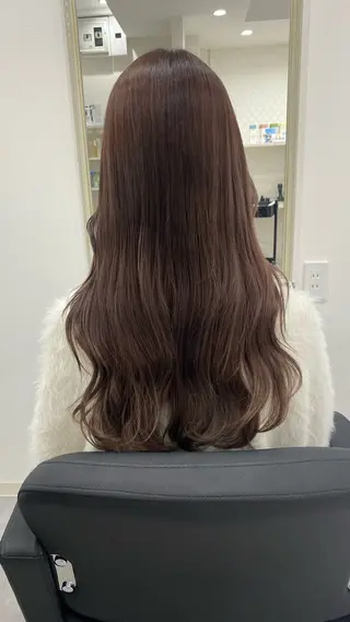 ロング カラー RURI韓国ボブ 🇰🇷タッセルボブのヘアスタイル