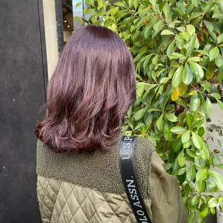 カラー 竹内 春奈のヘアスタイル