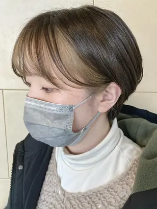 ショート タカツド ユウキのヘアスタイル