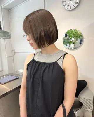 ショート カラー 樫原裕二/レイヤー カット/透明感カラーのヘアスタイル