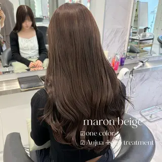 ロング カラー ParveMix￤ 大賀さつき🍨🤍のヘアスタイル