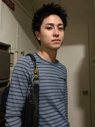 ショート メンズ siki 大阪福島 エンドウハルのヘアスタイル