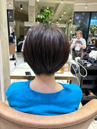 ショート 大人ショート特化/ カットモデル/表参道のヘアスタイル
