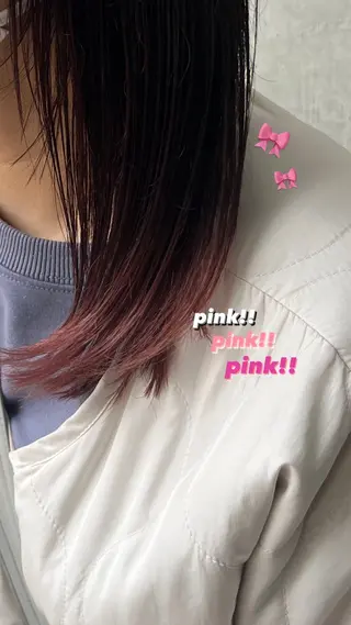 ミディアム 透明感カラー人気 ナンバーワンMIYUのヘアスタイル