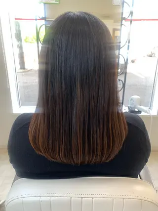 ミディアム Rapt.HAIR 中村 知里のヘアスタイル