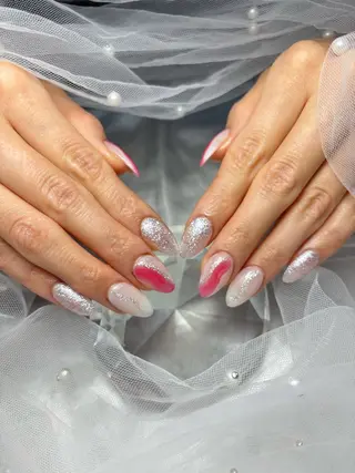 ネイル ハイビスカス ネイルサロンのネイルデザイン