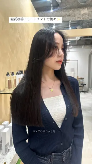 ロング 中韓style 💄🤍愛子🇨🇳のヘアスタイル