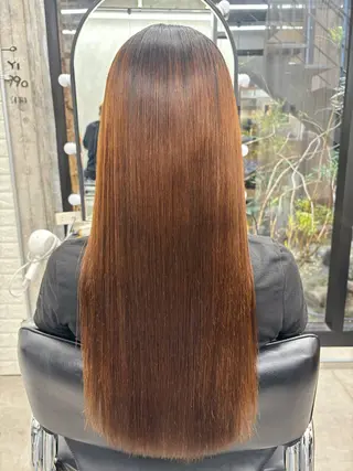 ロング すぐ巻ける縮毛矯正 🍀勝倉　麗のヘアスタイル