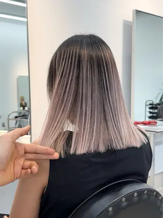 ミディアム 松井 佑太のヘアスタイル