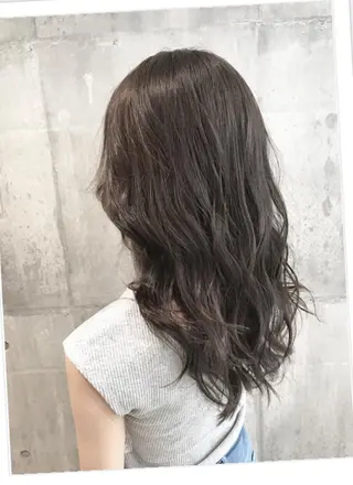 ロング カラー パーマ ヘアアレンジ メンズ キッズ ネイル マツエク・マツパ EnBlesS西宮 マンツーマン神道有基のヘアスタイル