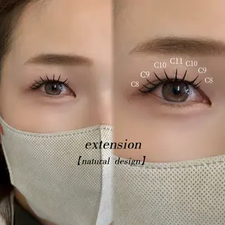 マツエク・マツパ Haruka syvのマツエク・マツパデザイン