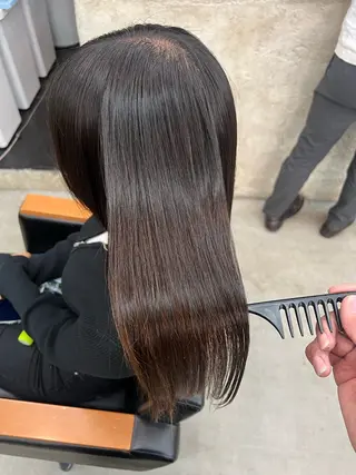 ロング パーマ 北村 岳久翔のヘアスタイル