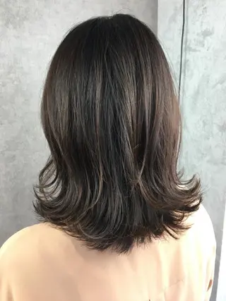 ミディアム カラー ツイストスパイラル パーマ✂︎ KYOUのヘアスタイル