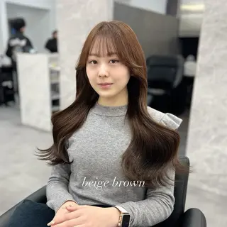 ロング 髪質改善韓国レイヤー SHIORI🦋のヘアスタイル