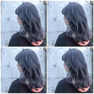 ロング カラー パーマ ヘアアレンジ メンズ キッズ ネイル マツエク・マツパ レイヤー/顔周り 韓国ヘア森田和貴のヘアスタイル