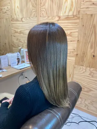 ロング 髪質改善 矯正マスターKENのヘアスタイル