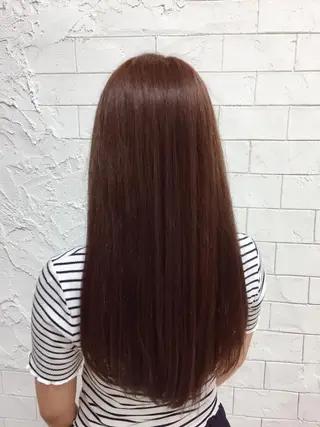 セミロング カラー archange 大井川のヘアスタイル