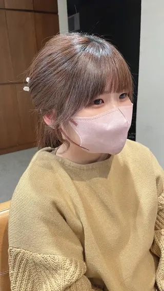 セミロング ウルフカット/ ハッシュカット/山路のヘアスタイル