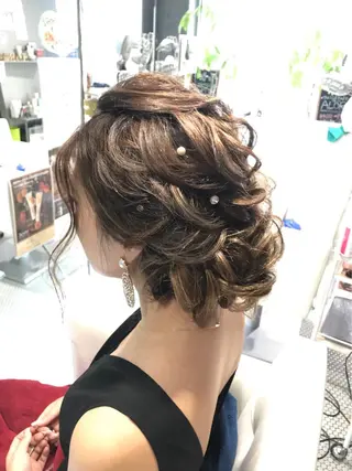 ヘアアレンジ 中江 麻友のヘアスタイル