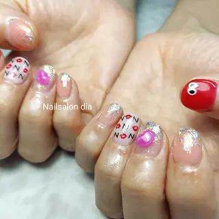 ネイル 栗東駅 徒歩10分 ネイルサロン ディアのネイルデザイン