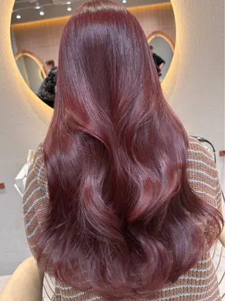 カラー ❤️ブリーチなし💚 ダブルカラー平野実花のヘアスタイル