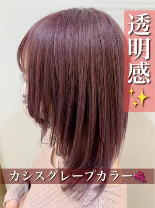 ミディアム 愛されハイトーン 🍓YURINAのヘアスタイル
