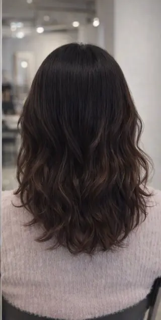 ミディアム カラー 艶カラー /🫧🫧SHIYUのヘアスタイル