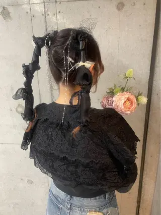 ロング ヘアアレンジ 美髪× ヘアセット✨Araiのヘアスタイル