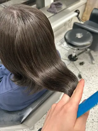 セミロング カラー ヘアアレンジ arts新宿所属・🫧透明感／艶カラー 🫧Ryuseiのヘアスタイル